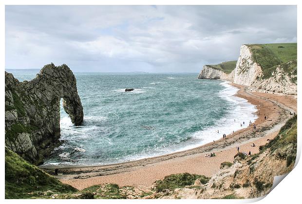 Durdle Door Print by Diane Griffiths