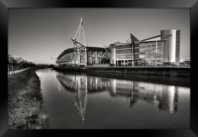 Millennium Stadium Cardiff Framed Print by Rob Hawkins
