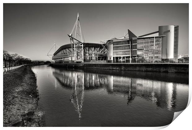 Millennium Stadium Cardiff Print by Rob Hawkins