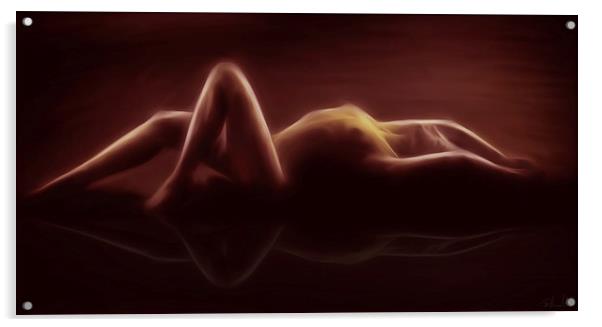 A SENSUAL REFLECTION Acrylic by Rob Toombs