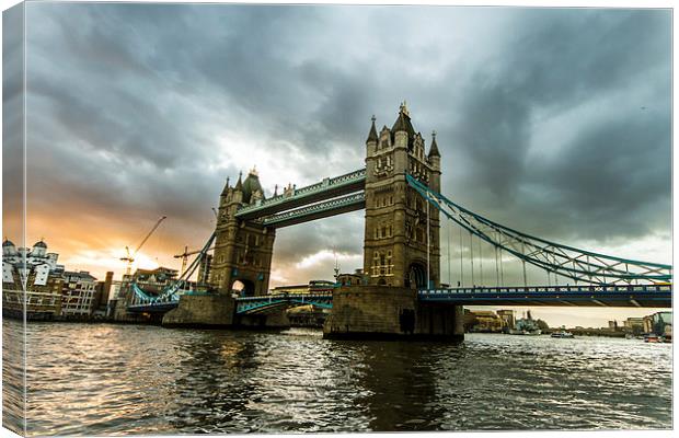 Tower Bridge Canvas Print by Oxon Images