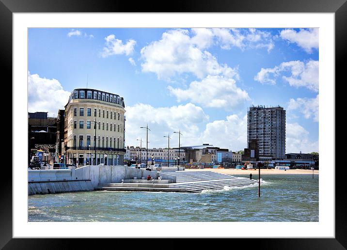 Margate landscape Framed Mounted Print by Thanet Photos