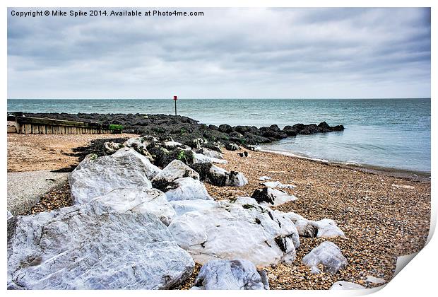 costal seascape Print by Thanet Photos