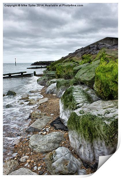 Dramatic landscape Print by Thanet Photos