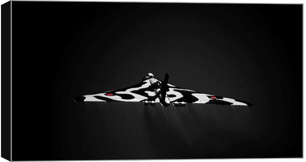 vulcan bomber xh558 Canvas Print by jay clarke