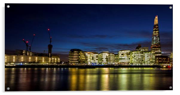 The Shard Panoramic Acrylic by Oxon Images