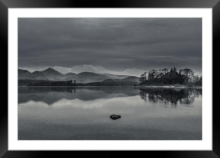 Causey Pike Framed Mounted Print by Gary Finnigan