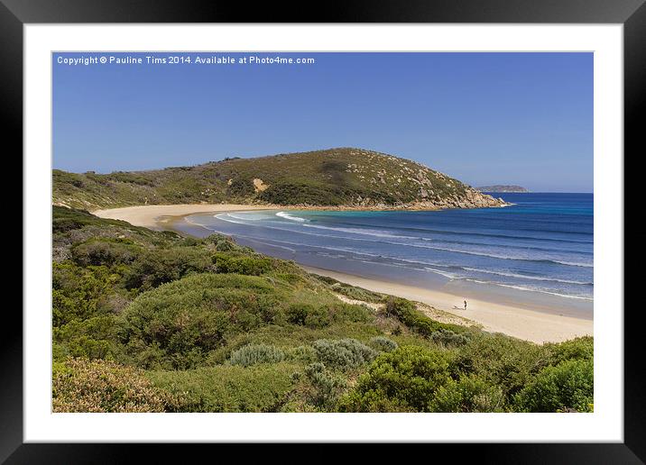 Wilsons Promontory, Victoria, Australia Framed Mounted Print by Pauline Tims