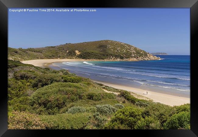 Wilsons Promontory, Victoria, Australia Framed Print by Pauline Tims