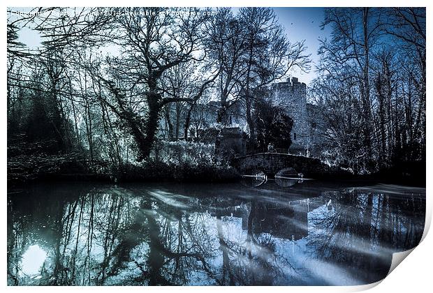 Allington Castle Print by Dawn O'Connor