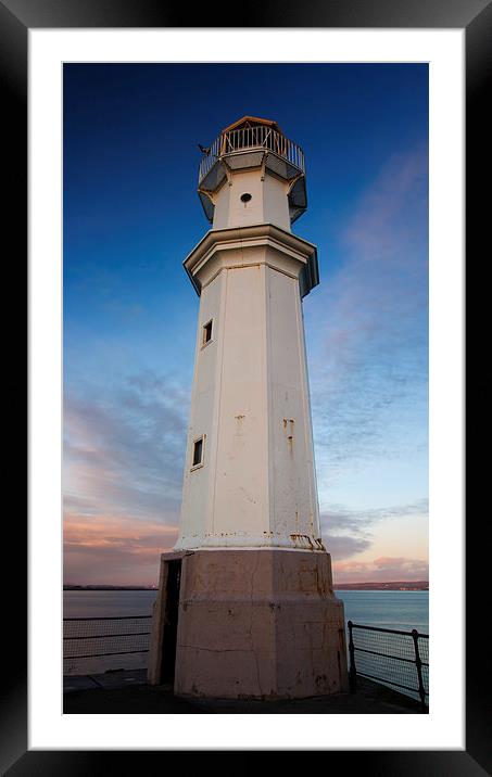 Newhaven Lighthouse Framed Mounted Print by James Marsden