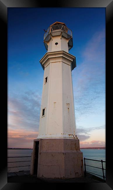 Newhaven Lighthouse Framed Print by James Marsden