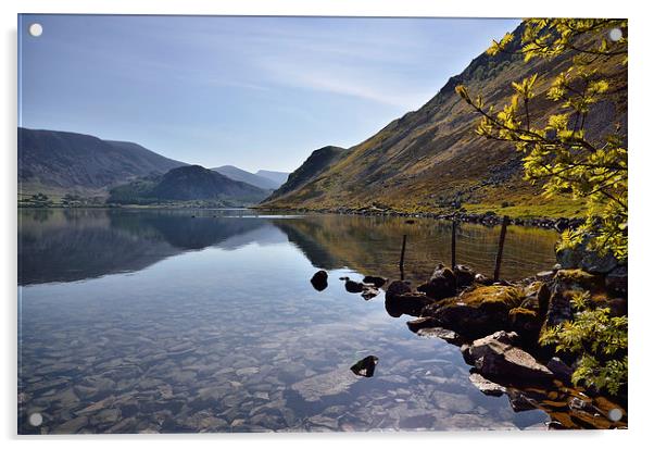 Ennerdale Lake District Acrylic by Gary Kenyon