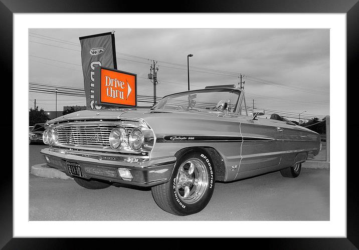 At The Drive Thru Framed Mounted Print by Shaun White