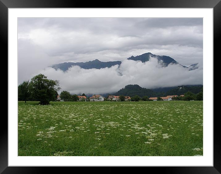 Switzerland Landscape Framed Mounted Print by Shoshan Photography 