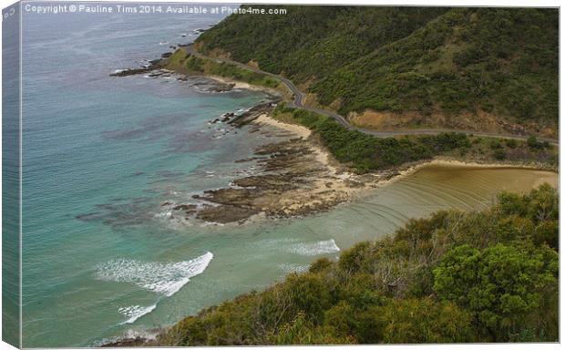 Lorne, Great Ocean Road, Victoria Canvas Print by Pauline Tims
