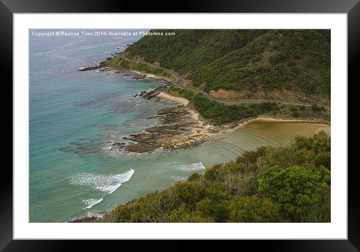 Lorne, Great Ocean Road, Victoria Framed Mounted Print by Pauline Tims