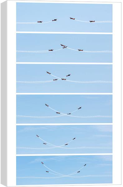 The Blades Montage Canvas Print by I Burns