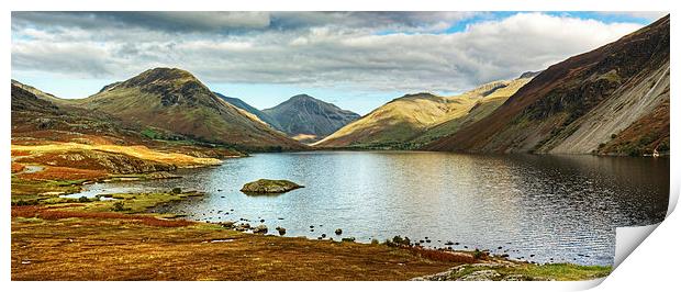 Wastwater In October Print by Jamie Green