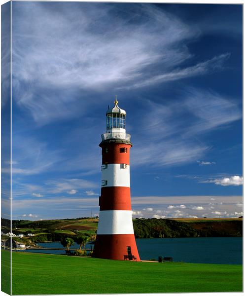 Smeatons Tower Canvas Print by Darren Galpin
