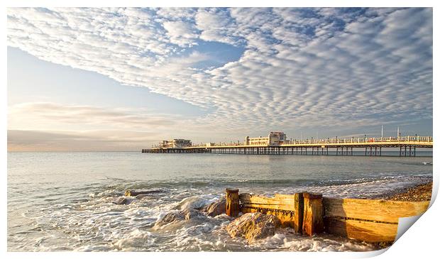 Morning Glory Worthing Print by Clive Eariss
