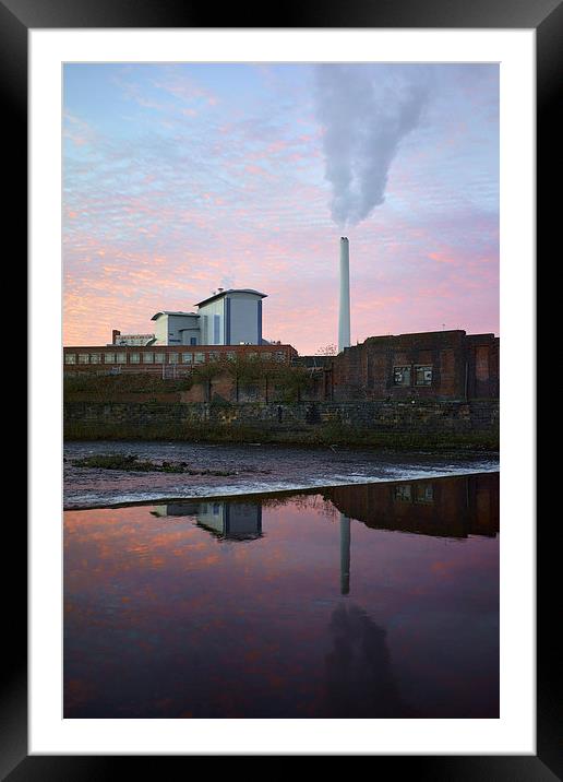 Urban Reflections Framed Mounted Print by Darren Galpin