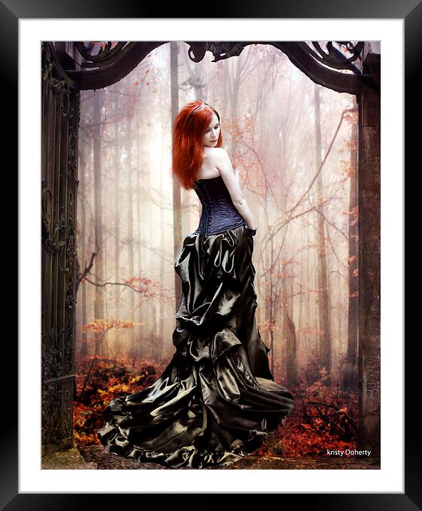 A new beginning Framed Mounted Print by kristy doherty