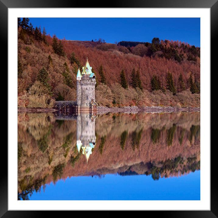 Fairtytale castle reflection Framed Mounted Print by James Meacock