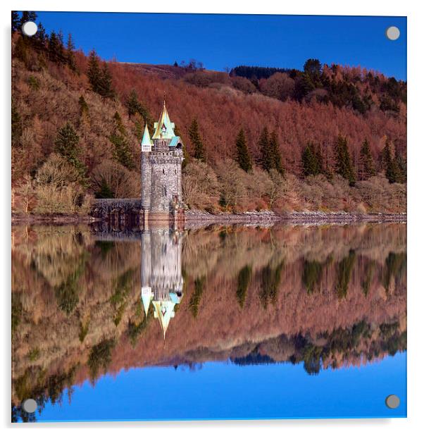 Fairtytale castle reflection Acrylic by James Meacock