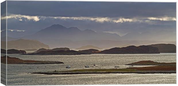 Summer Isles in Autumn Canvas Print by James Meacock