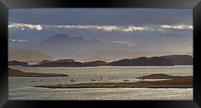 Summer Isles in Autumn Framed Print by James Meacock