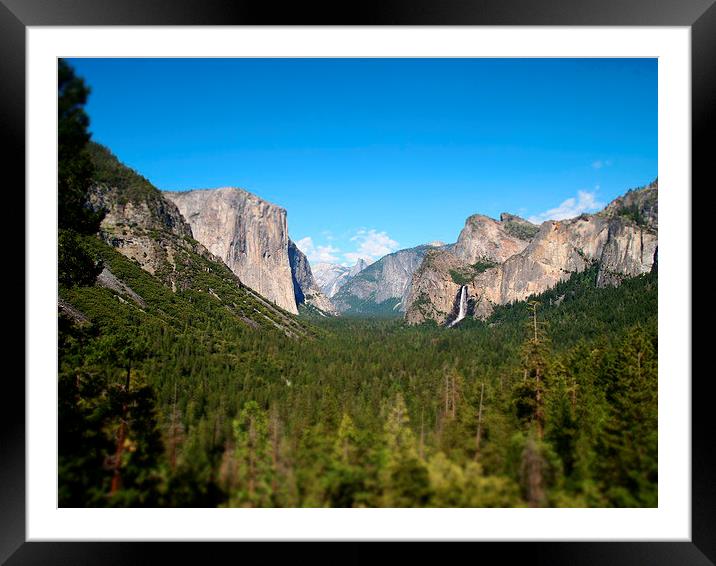 Yosemite National Park Framed Mounted Print by Anna-Lisa Drew