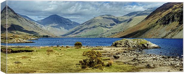 Wastwater And Fells Canvas Print by Jamie Green