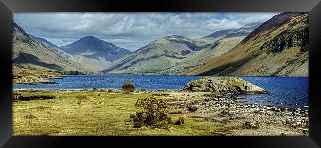 Wastwater And Fells Framed Print by Jamie Green