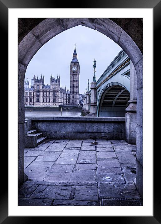 Iconic London Framed Mounted Print by Philip Pound