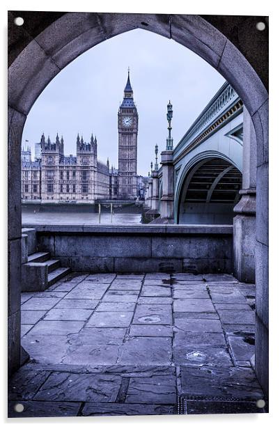 Iconic London Acrylic by Philip Pound