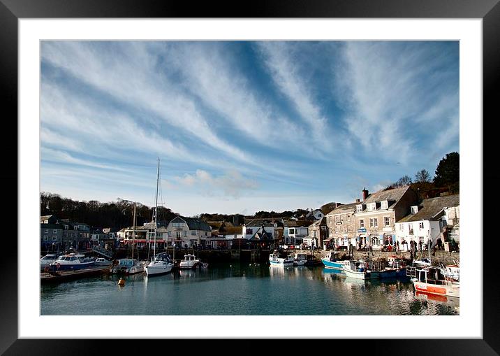 Padstow Skies Framed Mounted Print by Samantha Higgs
