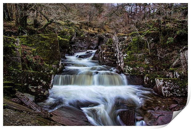 Bracklinn Falls Print by Sam Smith