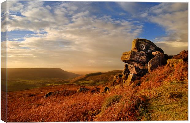 Evening at Scugdale North Yorkshire Canvas Print by Greg Marshall