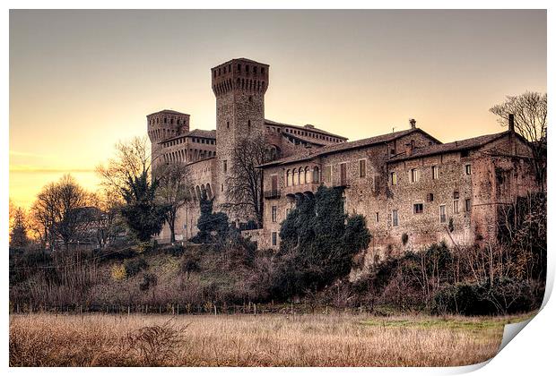 Castle Print by Guido Parmiggiani
