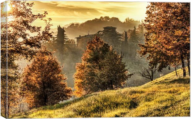 Sunset Canvas Print by Guido Parmiggiani