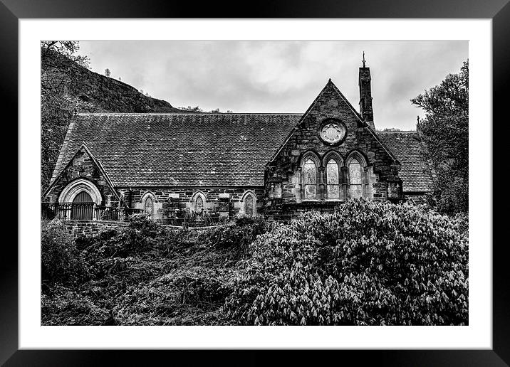 Old Church Framed Mounted Print by Sam Smith