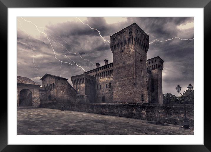 Castle Framed Mounted Print by Guido Parmiggiani