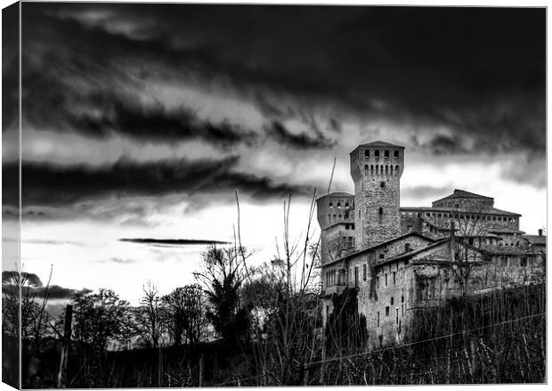 fortress Canvas Print by Guido Parmiggiani
