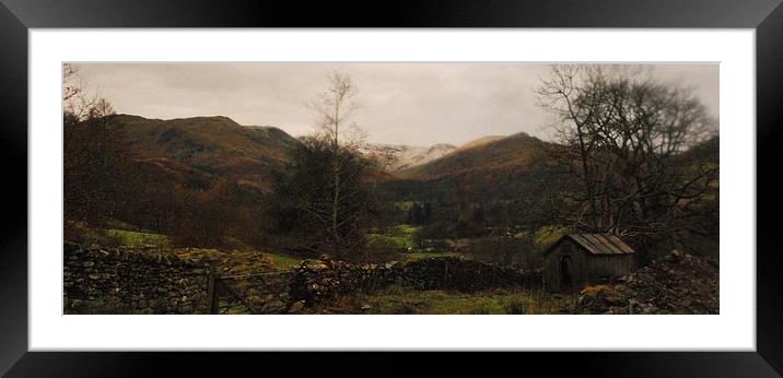 old style cumbria Framed Mounted Print by eric carpenter