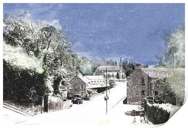 Northumberland Winter Print by John Ellis