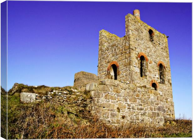 Levant enginehouse Canvas Print by Karl Butler