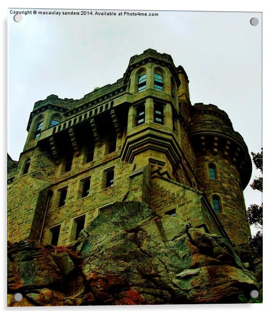 Castle Acrylic by macaulay sanders