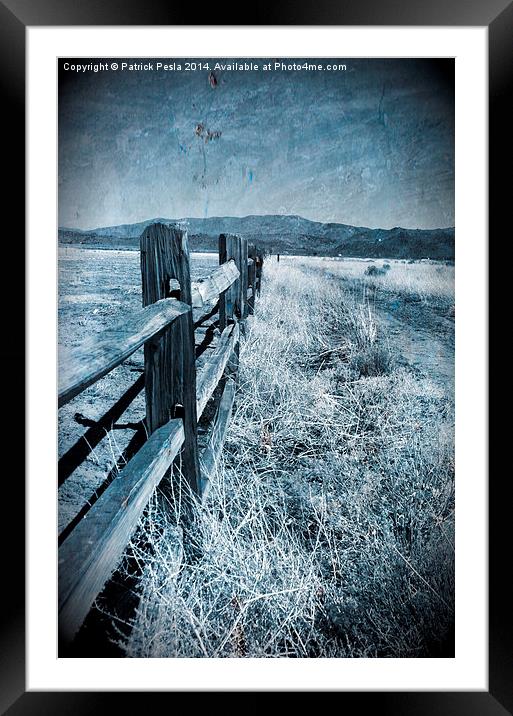 The wild west Framed Mounted Print by Patrick Pesla