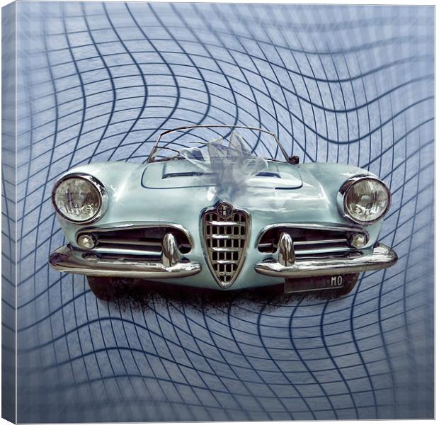 Alfa Romeo Giulietta Sprint Veloce Canvas Print by Guido Parmiggiani